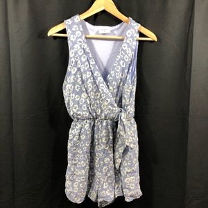 Everly Periwinkle Romper